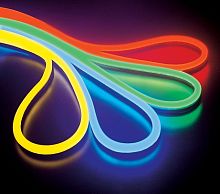 Светодиодная лента 220В Navigator NLS-2835WW92-9Вт-IP67-220V-NEONLED Оранжевый картинка 